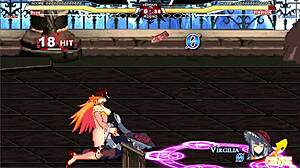 Jessica battles warugiria in paid character animation