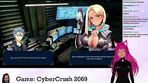 Vtuber Lewdneko Plays Cybercrush 2069 Part 1
