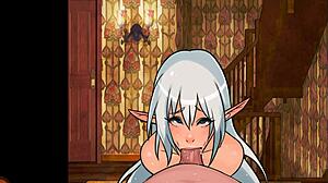 Hg Wind Disciple Parody Blowjob and Creampie