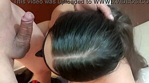 Wife Prostitute Fucks in Front of Cuckold Husband: Loves Sex for Money and Strangers.