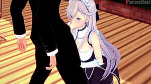 Belfast Invites Me for Lunch and Wild Fucking. Azur Lane POV on Sheer FantasyKing3!