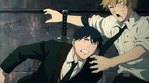 Chainsaw Man 02 with Wild Bondage Anime Scenes