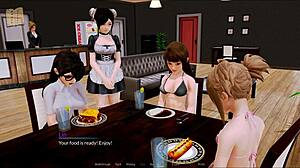 Harem Hotel 106带来游戏设定中的狂野动漫行动