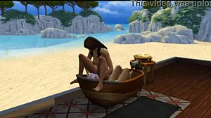 Sims 4: Seraphina's steamy encounter