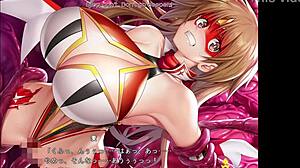 English subtitled video showing scene 83 from the potentially embarrassing Taimanin RPGx