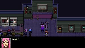 Wow, this tutorial drags on forever in Memoirs of a Battle Brothel episode 2 with big tits