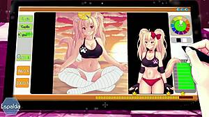 Tiffy’s steamy night of drawing anime and manga