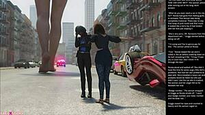 New episode of Big Apple Small Gesture, 3D animated sex comic