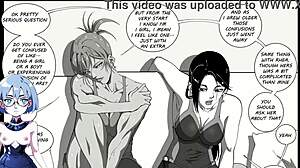 I join girls night out with futanari and big tits