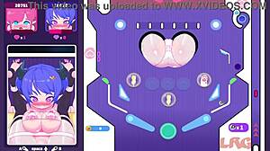 Pinball action with elf girl