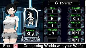 Conquering worlds with your waifu.