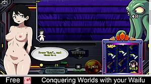 Conquering worlds with your waifu.