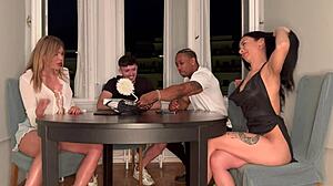 Crazy Group Sex After Friends’ Board Game