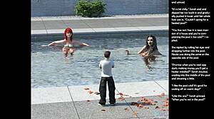 オー スモール18+ジェスチャーエピソード8 in 3Dカートゥーン