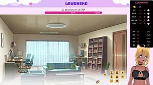 Vtuber Lewdneko hrá Love Cubed časť 4