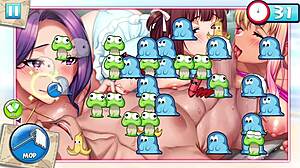 wow, cleaning hentai images in paradise game is wild!!