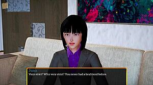 새 가족 홈메이드 애니 스타일 모험