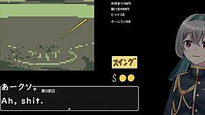 Lillebrystet crossdressing kvinde i baseball kampe