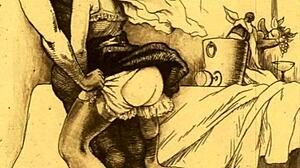 those vintage erotic drawings from back in the day