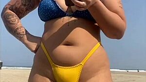Grabbed his dick, let him touch my pussy, wanna join us?