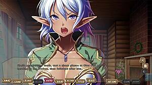 Descriptive Namaiki Dark Elf Sisters Tease with Big Tits and Crave Creampies