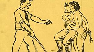 my old-school erotic drawings are pure vintage charm