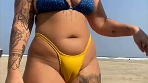 Grabbed his dick, let him touch my pussy, wanna join us?