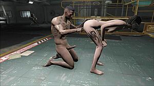 Ever wondered how Fallout 4 turns into a steamy fuckfest scene?