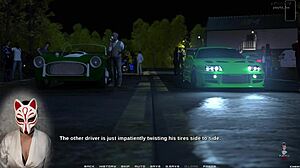 Race of Life Ep7 アニメゲームのレースと爆乳に夢中！