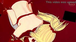 Hey, Mordred Pedragon Masturbates Me and Lets Me Finish Inside!