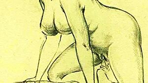 Exploring my secret life in vintage retro comic anime