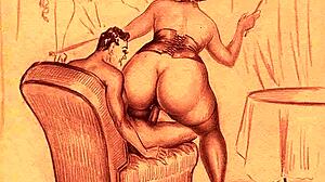 Exploring my secret life in vintage retro comic anime