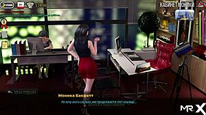 Fashionbusiness E2 35: Showing Breasts to Another Girl in 3D Game?