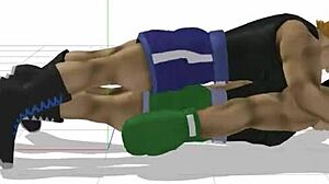 Little Mac explores gay sex in a suggestive anal encounter. His assfucking adventure awaits.