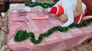 I’m suckin’ my stepmom’s big ass for Christmas, oops, meant to say lovin’!