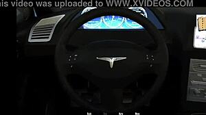 Blonde teen with big tits shines in 3D game WVM 10