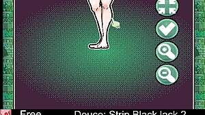 A sexy blackjack game with a Deuce strip theme