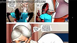 Night Nurse Tends to Patient in Anime Comics