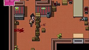 Man, getting a double titjob from two busty milfs in Zombie's Retreat hentai game part 12 is unreal!