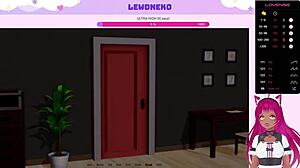 Vtuber LewdNeko Explores Harem Hotel with Slaves, Maids, and Elves in BDSM Part 1