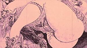 See These Vintage Erotic Drawings!