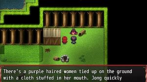 Harem in Another World Hentai Game Ep 5: Damsel Sucks Premature Cock