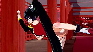 Detailed 3D cartoon animation showcasing unique hentai scenes with flair