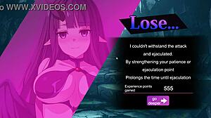 Pretty Lady Delivers Erotic Footjob in Suc Dung Side Story Hentai Game Adventure.