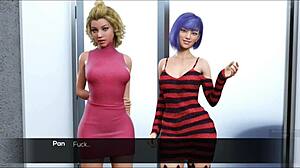 Flirty F Cap 12 Final Harem with Wild Orgies and Trios