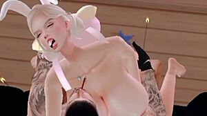 เคทีควีนเอฟเอฟสนุกกับผู้ติดตามใน IMVU 3D การ์ตูนอนิเมะ