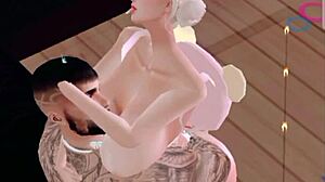 Katyqueenff Enjoys Fun Time with Follower in IMVU 3D Cartoon Anime