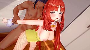 Nilou от Genshin Impact в движение щети глас клип