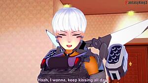 Valkyrie Blowjob POV Sex in Full Fantasy Apex Legends Scene