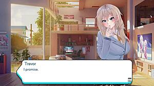 Gamer girls play with a monster cock